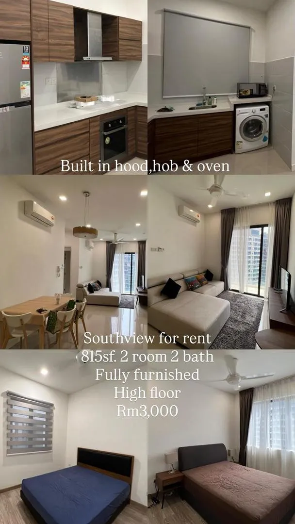 South View Serviced Apartments | 815 sq.ft